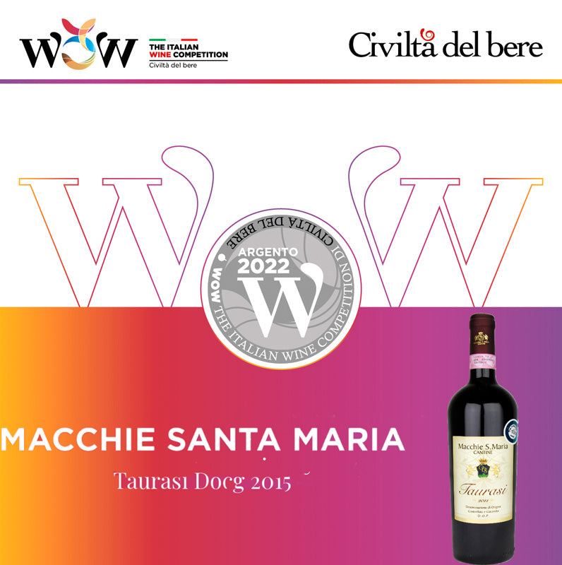 Premio Wow 2022 Taurasi docg 2015