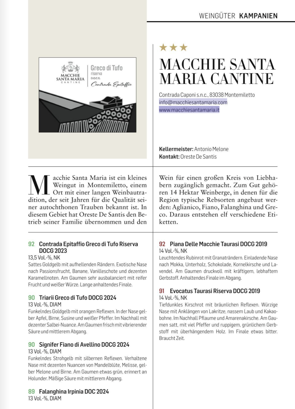 Falstaff Wein Guide Italia 2026